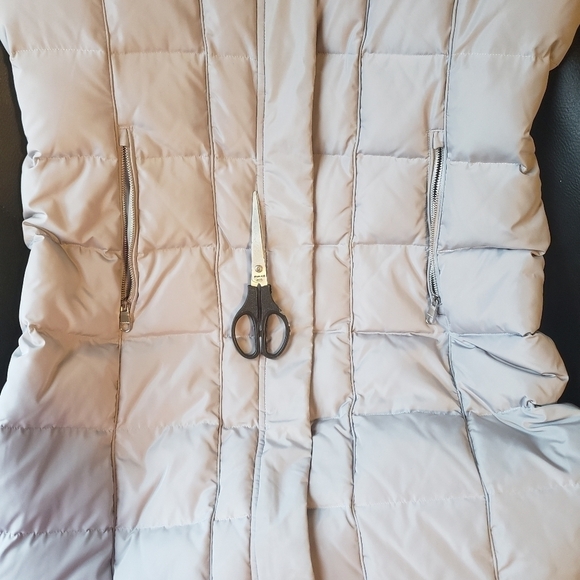 Calvin Klein Hooded Faux Fur Long Duck Down Jacket - Picture 15 of 15